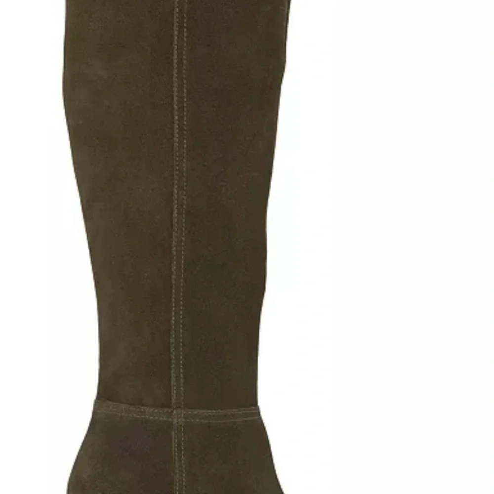 New Lucky Brand Women's Bonnay Knee-High Wide Calf Dress Boots size 8